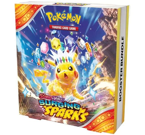 Pokemon Scarlet & Violet Surging Sparks Booster Bundle 20 Box Case