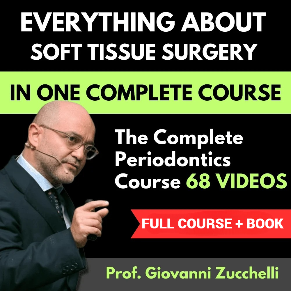 Zucchelli Channel International (The Complete Course, 68 Videos) + Mucogingival Esthetic Surgery Around Implants (2 Volumes)